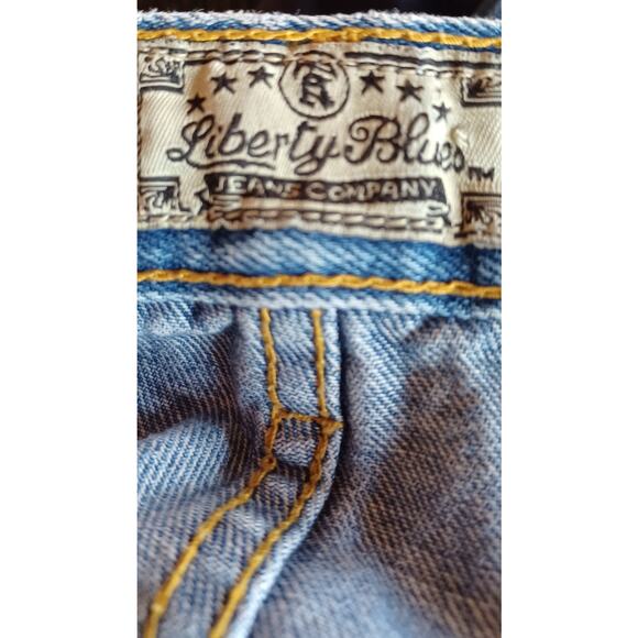 Liberty Blues Men's Big & Tall Cargo Jeans 39X34.5 Tall Relaxed Fit Denim Y2K - Picture 6 of 8